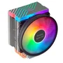Mars Gaming Disipador CPU MCPU44 Ventilador 110mm ARGB, 4 Heatpipes, 160W TDP, Compatible Intel LGA 1700/1200 y AMD AM5/AM4